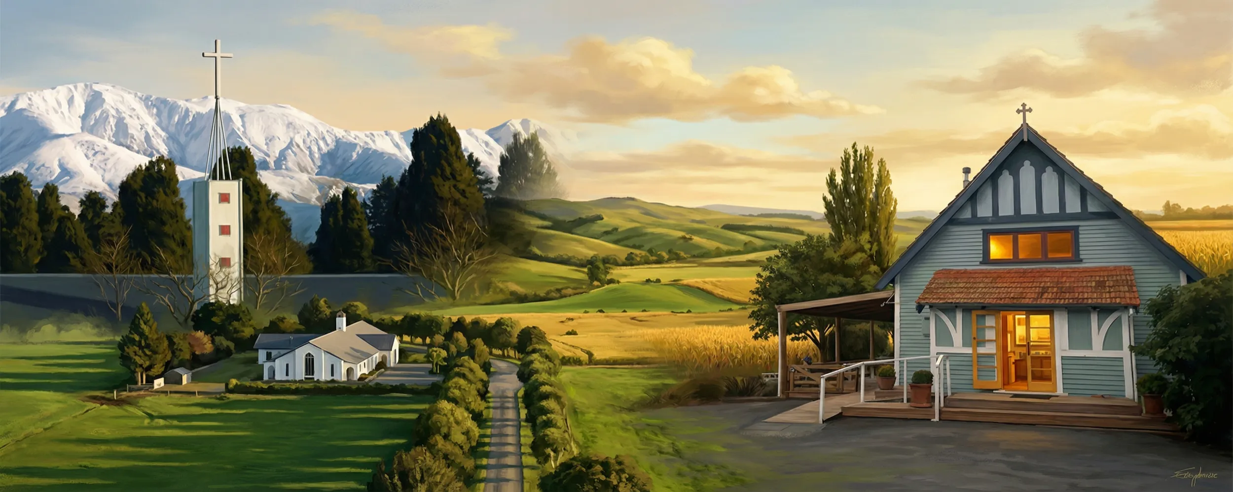 Learning Adventure: A Journey of Peace and Heritage: Kopua Monastery & Paper Mulberry Café