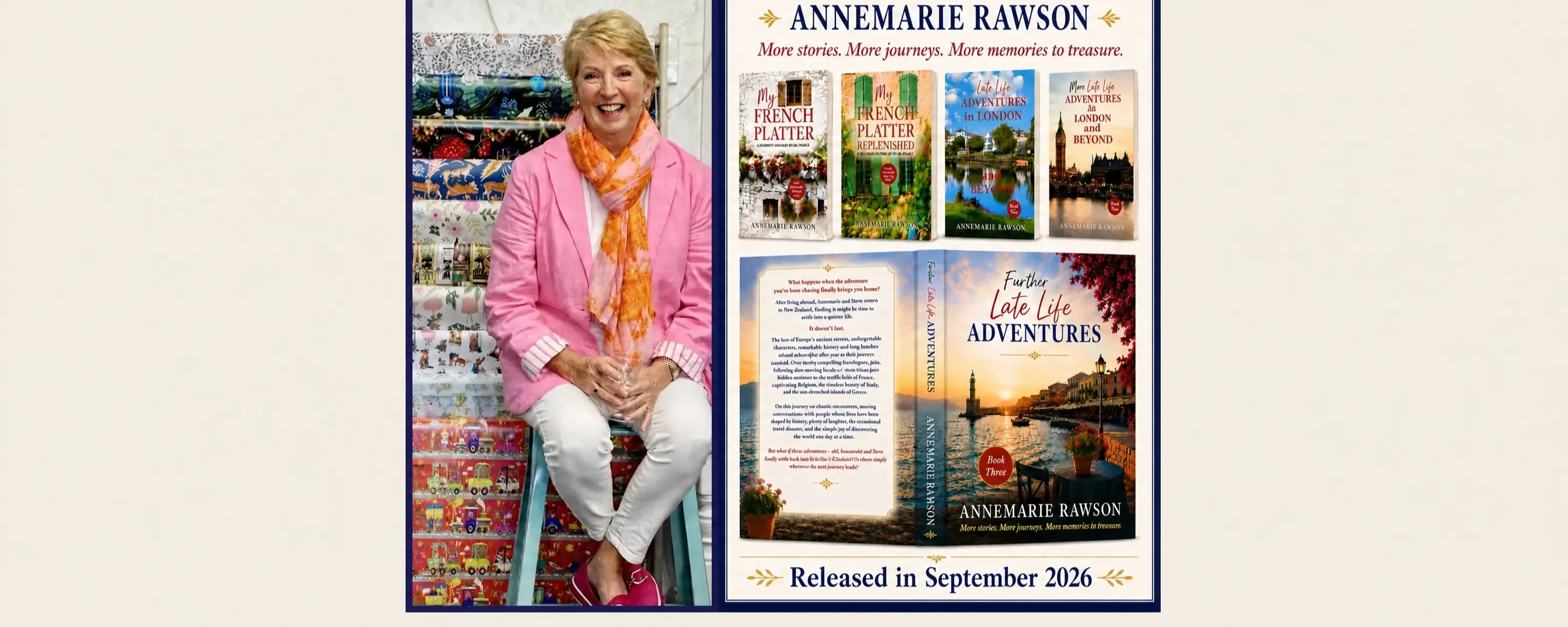 Leaps of Faith and French Mistakes: Rewriting the Script in Your 50s and 60s Workshop