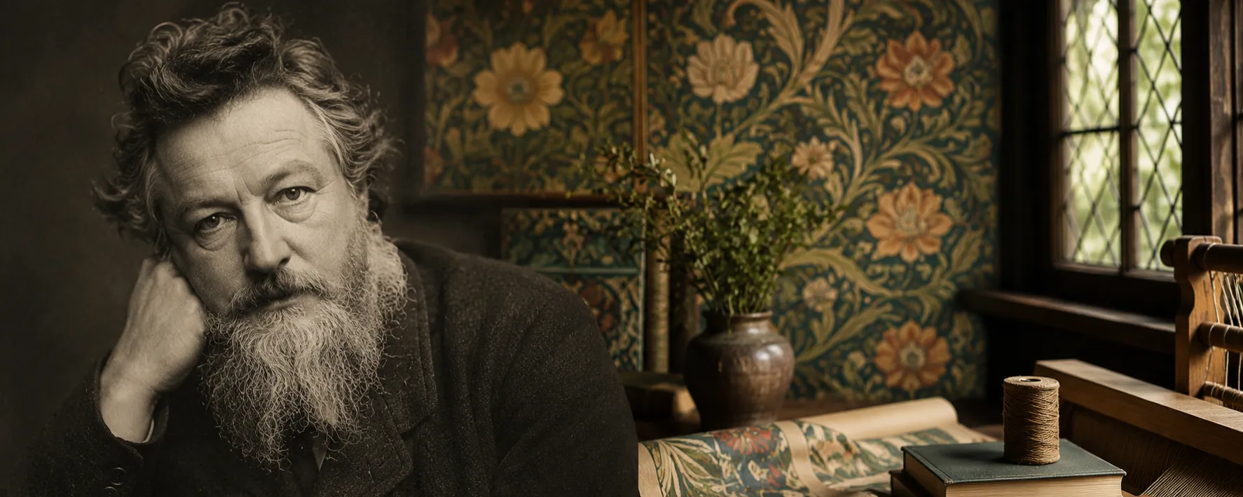 William Morris and His Circle: Anti-Industralisation, Nostalgia & Sustainability