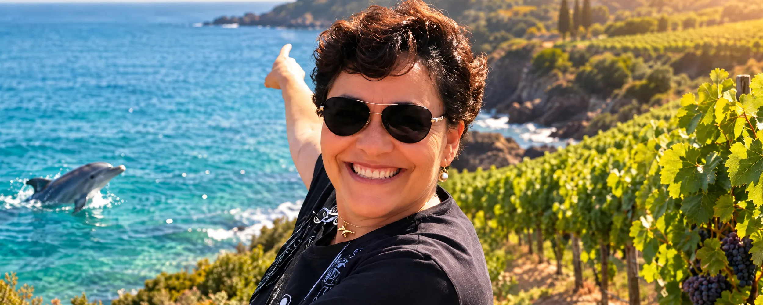 Dolphins, Vineyards and Balloons: A Life Led by Curiosity Workshop